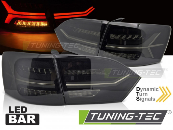 Voll LED Upgrade Design Rückleuchten Set für VW Jetta 6 11-14 schwarz/rauch mit dyn. Blinker