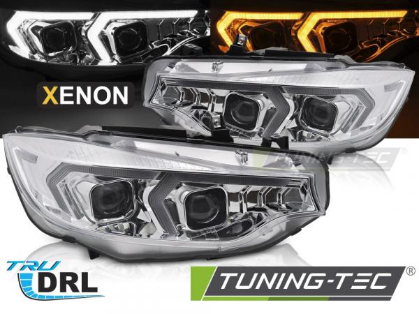 Upgrade Design Xenon LED Tagfahrlicht Scheinwerferset für BMW 4er F32/F33 Coupe/Cabrio  13-17 chrom