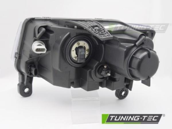 Upgrade Tagfahrlicht Design Scheinwerfer Set für Jeep Grand Cherokee 14-16 schwarz