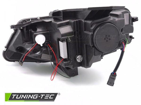 Xenon Upgrade Design LED Tagfahrlicht Scheinwerfer für Chevrolet Camaro 16-18 schwarz dynamisch