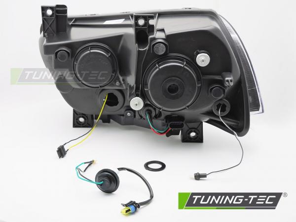 Upgrade Design LED Tagfahrlicht Scheinwerfer Set für Dodge Charger LX II 11-15 schwarz