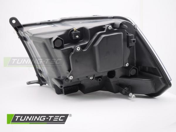 LED Tagfahrlicht Design Scheinwerfer Set für Dodge RAM 09-18 schwarz mit LED Blinker