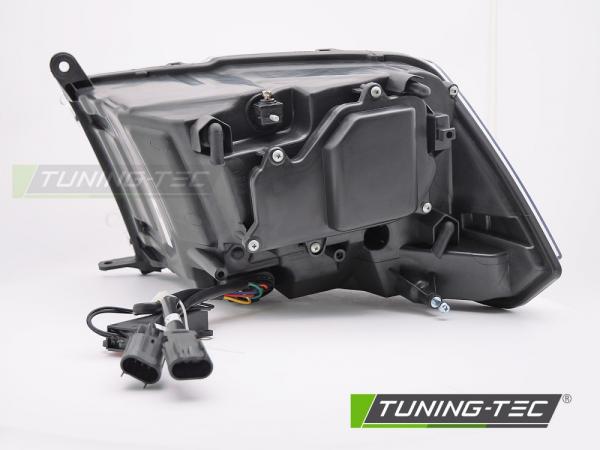 LED Tagfahrlicht Design Scheinwerfer Set für Dodge RAM 09-18 chrom mit LED Blinker und Reflektor