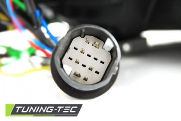 LED Tagfahrlicht Design Scheinwerfer für Fiat Grande Punto 05-08 chrom
