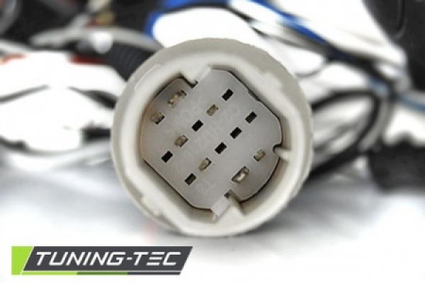 LED Tagfahrlicht Design Scheinwerfer für Fiat Panda 03-12 chrom mit LED Blinker