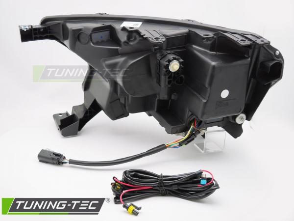 VOLL LED Upgrade Design Scheinwerfer Set für Ford Ranger 16-22 schwarz mit dyn. Blinker