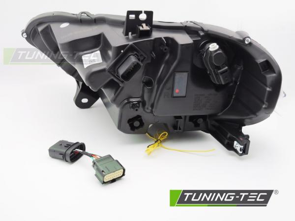 VOLL LED Tagfahrlicht Scheinwerfer Set für Ford Mustang 18-21 schwarz + Willkommensfunktion