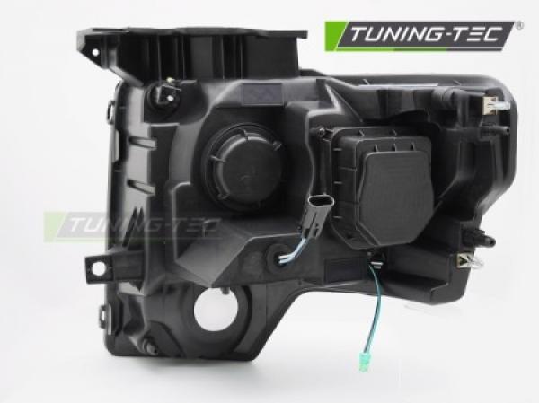 Upgrade LED Tagfahrlicht Design Scheinwerfer Set für Ford F150 MK12 08-14 schwarz