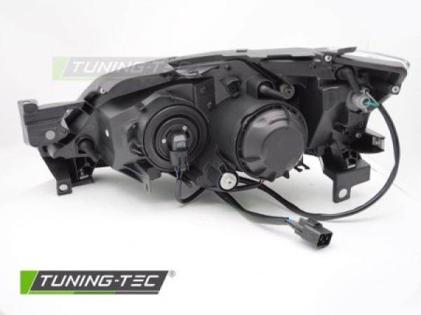 Upgrade LED Tagfahrlicht Design Scheinwerfer für Subaru WRX 04-14 schwarz