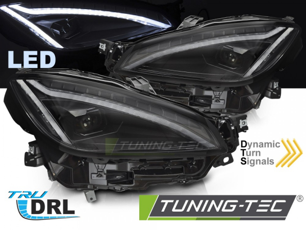 VOLL LED Tagfahrlicht Scheinwerfer Set für Toyota GR86 21+ schwarz mit dyn. Blinker und Willkommensfunktion