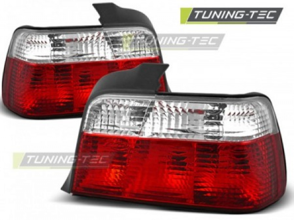 Upgrade Design Rückleuchten für BMW 3er E36 Limousine 90-99 rot/weiß
