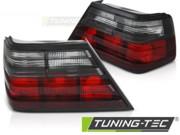 Upgrade Design Rückleuchten für Mercedes Benz E-Klasse W124 85-95 rot/rauch