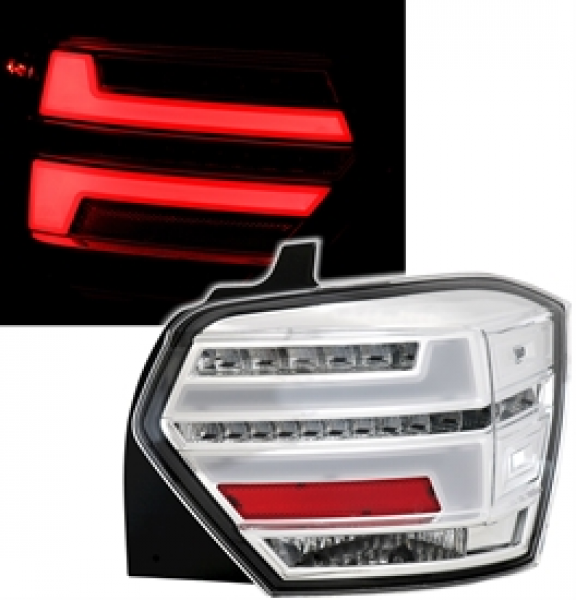 LED Upgrade Design Rückleuchten für VW Polo 2G (AW) 17+ chrom
