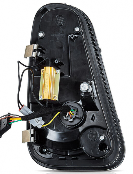 LED Union Jack Design Rückleuchten für Mini Cooper R50/R52/R53 01-06 schwarz/klar