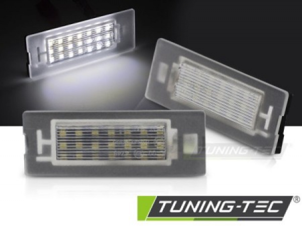 Upgrade LED Kennzeichenbeleuchtung  für Fiat Panda MK2 / MK3 03-12/ 12+ kaltweiß