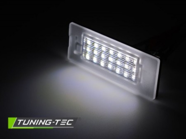 Upgrade LED Kennzeichenbeleuchtung  für Fiat Panda MK2 / MK3 03-12/ 12+ kaltweiß