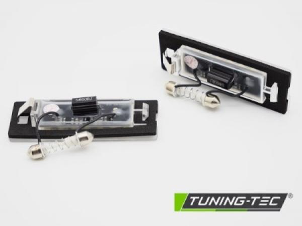 Upgrade LED Kennzeichenbeleuchtung  für Fiat Panda MK2 / MK3 03-12/ 12+ kaltweiß