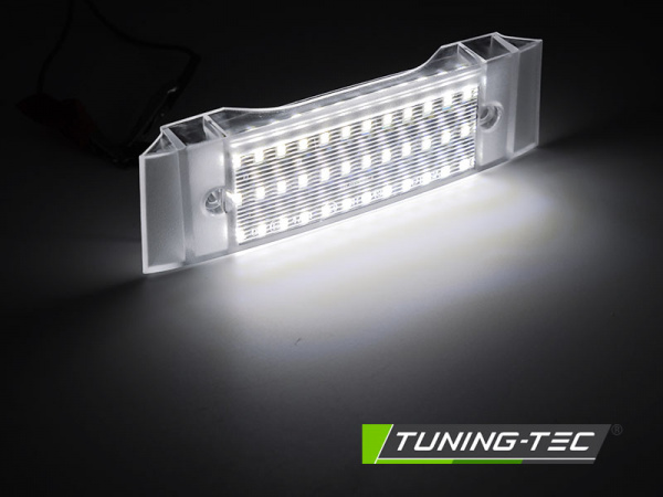 Upgrade LED Kennzeichenbeleuchtung für Renault Trafic, Opel Vivaro, Nissan NV300, Fiat Talento kaltweiß