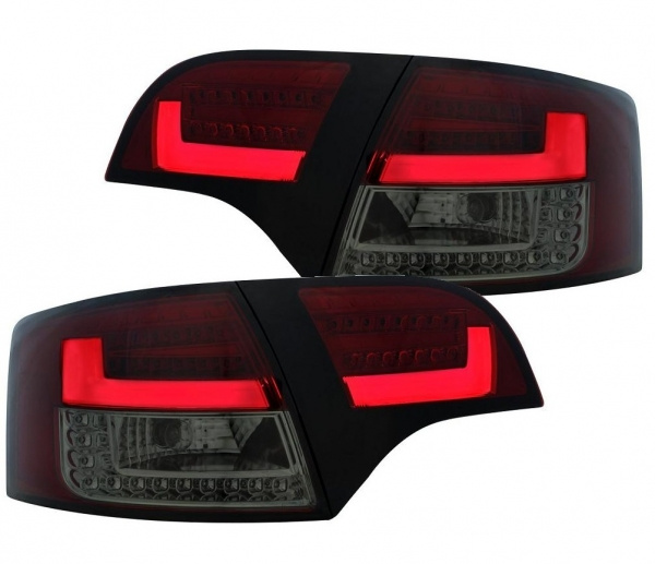 LED Upgrade Design Rückleuchten für Audi A4 B7 (8E) Avant 04-08 rot/rauch mit dynamischem Blinker