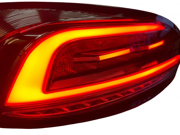 VOLL LED Upgrade Design Rückleuchten für VW Scirocco 3 (III) 08-14 schwarz/rauch mit dynamischem LED Blinker