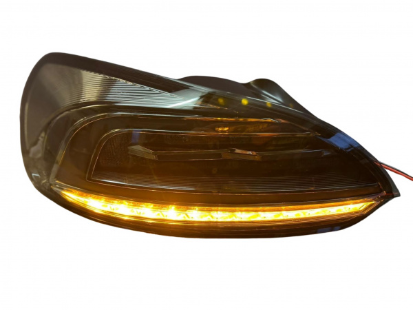 VOLL LED Upgrade Design Rückleuchten für VW Scirocco 3 (III) 08-14 schwarz/rauch mit dynamischem LED Blinker