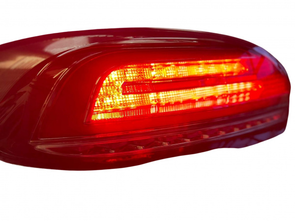 VOLL LED Upgrade Design Rückleuchten für VW Scirocco 3 (III) 08-14 schwarz/rauch mit dynamischem LED Blinker