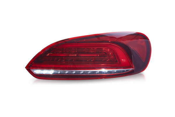 VOLL LED Lightbar Design Rückleuchten für VW Scirocco 3 (III) 08-14 rot mit dynamischen Blinker