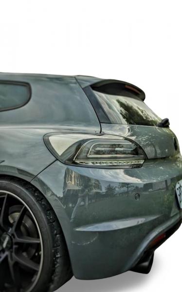 VOLL LED Lightbar Design Rückleuchten für VW Scirocco 3 (III) 08-14 schwarz/rauch mit dynamischen Blinker