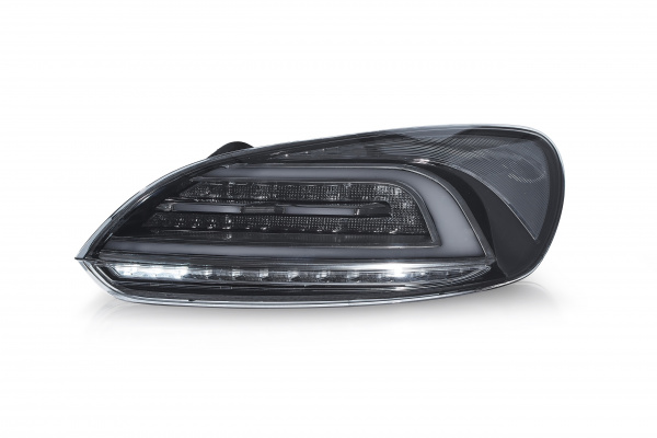 VOLL LED Lightbar Design Rückleuchten für VW Scirocco 3 (III) 08-14 schwarz/rauch mit dynamischen Blinker