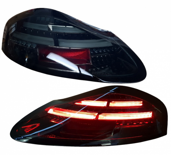 Voll LED Rückleuchten für Porsche Boxster 986 96-04 schwarz/rauch dynamisch