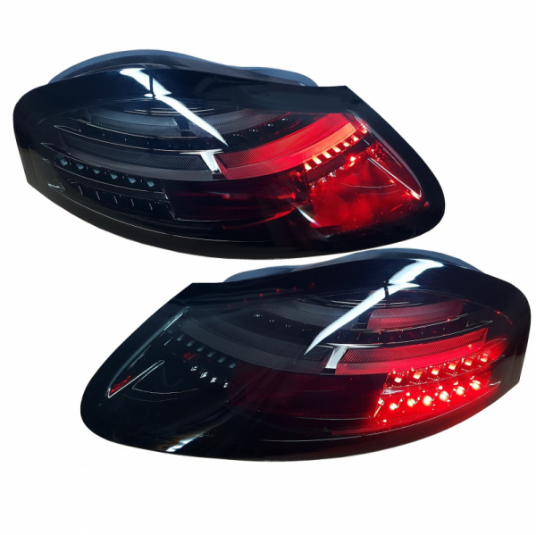 Voll LED Rückleuchten für Porsche Boxster 986 96-04 schwarz/rauch dynamisch