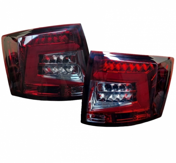 Voll LED Upgrade Design Rückleuchten für Skoda Octavia 3 (5E) Combi 13-17 rot/rauch (für werkss. LED) dynamisch