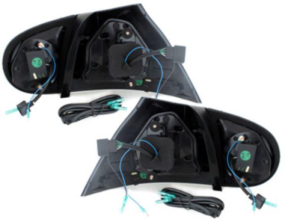 VOLL LED Lightbar Design Rückleuchten für VW Golf 5 (V) 03-09 schwarz/rauch