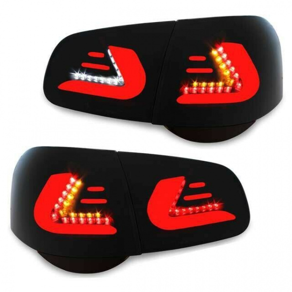 VOLL-LED Upgrade Design Rückleuchten für VW Passat 3C (B6) Variant 05-10 schwarz/rauch