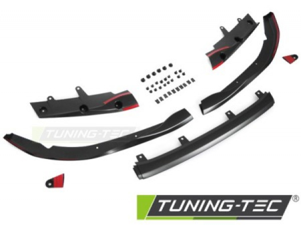 Sport Frontspoiler Lippe für BMW 4er Coupe, Cabrio G22/G23 schwarz matt