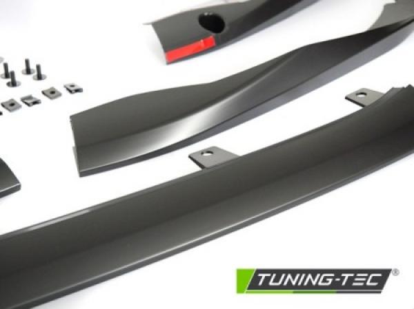 Sport Frontspoiler Lippe für BMW 4er Coupe, Cabrio G22/G23 schwarz matt