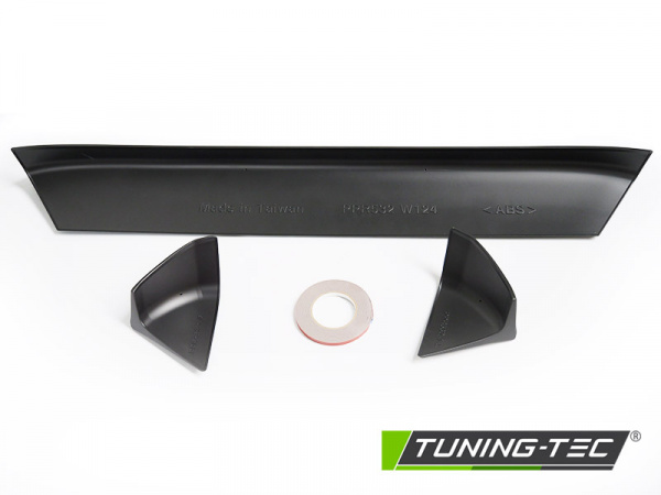 Klassik Design Heckspoiler Kofferraumspoiler für Mercedes Benz E-Klasse Limo W124 85-95 3-teilig