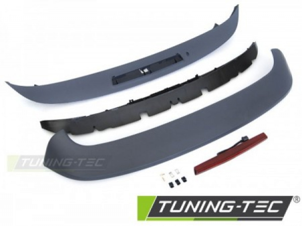Upgrade Design Heckspoiler Dachkantenspoiler für VW Golf VI 09-13 mit integrierter 3. Bremsleuchte