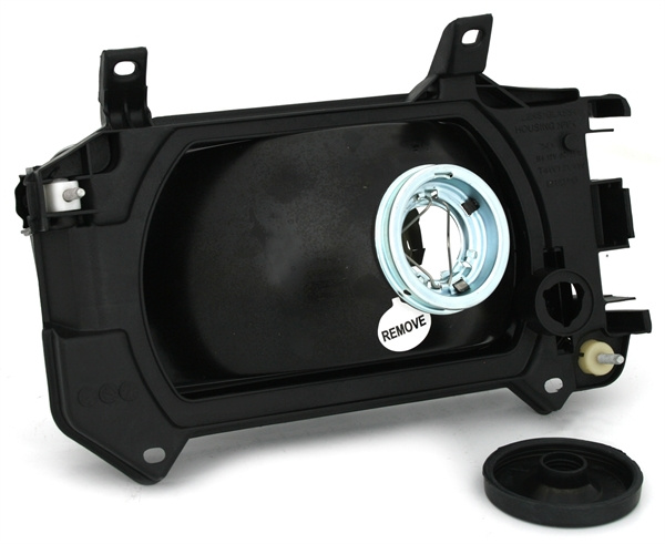 Upgrade Design Scheinwerfer für VW T4 90-03 (kurzer Vorderwagen) schwarz