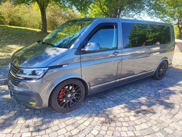 Voll LED "Specialized" Tagfahrlicht Scheinwerfer für VW T6.1 19+ schwarz mit LED Blinker