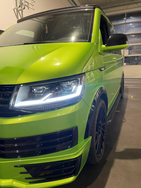 Exclusiv Upgrade Design Frontspoiler Lippe für VW T6 15-19