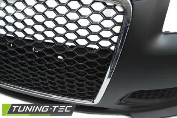 Upgrade Design Frontstoßstange für Audi A3 8P 05-08 inkl. Zubehör und Chrom-Grill