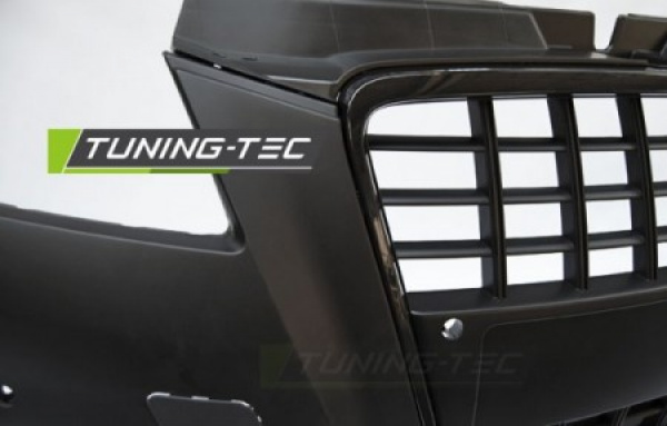 Upgrade Design Frontstoßstange für Audi A3 8PA Facelift  08-12 inkl. Zubehör und Grill Hochglanz schwarz (für PDC)
