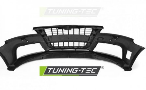 Upgrade Design Frontstoßstange für Audi A3 8PA Facelift  08-12 inkl. Zubehör und Grill Hochglanz schwarz (für PDC)