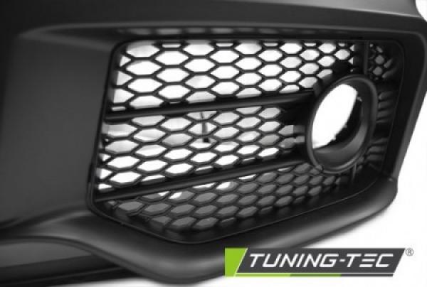 Upgrade Design Frontstoßstange für Audi A4 B7 (8E) 04-08 inkl. Zubehör schwarz/chrom