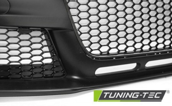 Upgrade Design Frontstoßstange für Audi A4 B9 (8W) 15-19 inkl. Zubehör mit  PDC Hochglanz schwarz