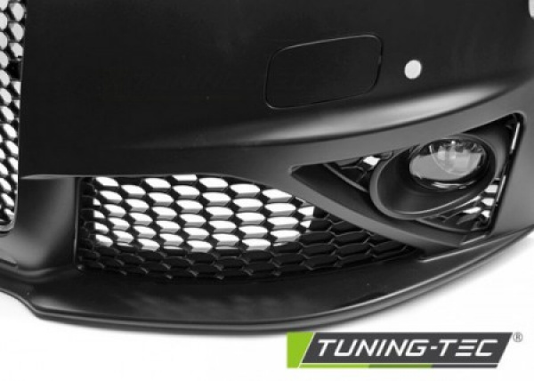 Upgrade Design Frontstoßstange für Audi A4 B8 (8K) 12-15 inkl. Zubehör mit PDC Hochglanz schwarz