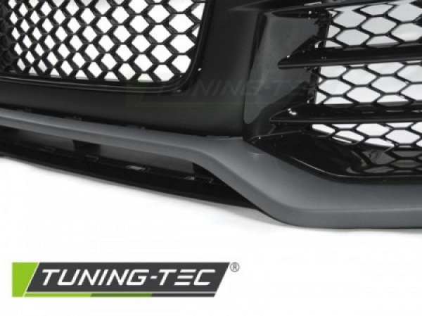 Upgrade Design Frontstoßstange für Audi A5 11-16 inkl Zubehör mit PDC Hochglanz schwarz