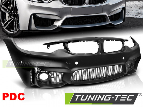 Upgrade Design Frontstoßstange für BMW 4er F32/F33/F36 Coupe/Cabrio/Gran Coupe 13-18 Hochglanz schwarz