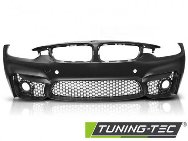 Upgrade Design Frontstoßstange für BMW 4er F32/F33/F36 Coupe/Cabrio/Gran Coupe 13-18 Hochglanz schwarz